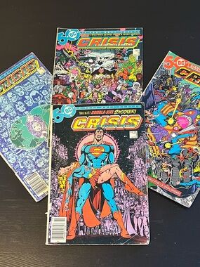 Crisis On Infinite Earths - Issues #5, #7, #9 and #12